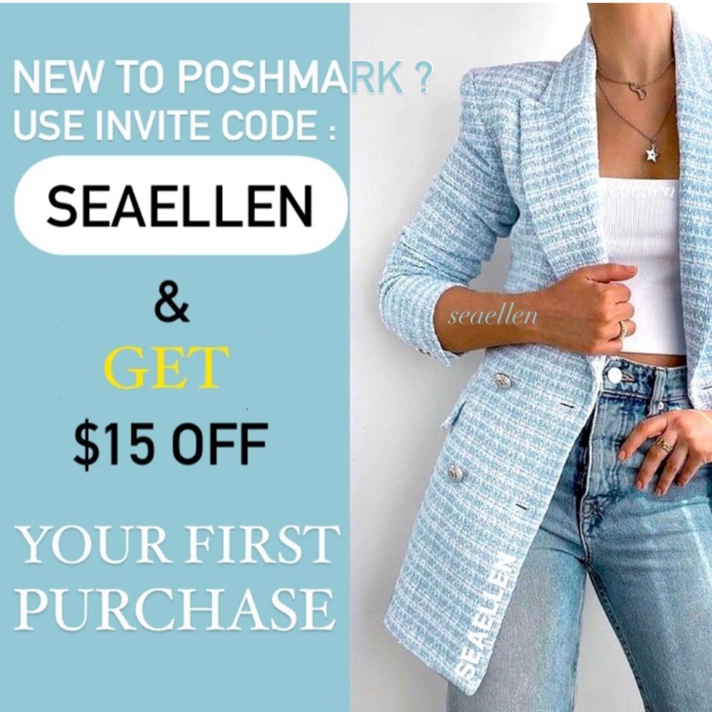 NEW TO POSHMARK - CODE